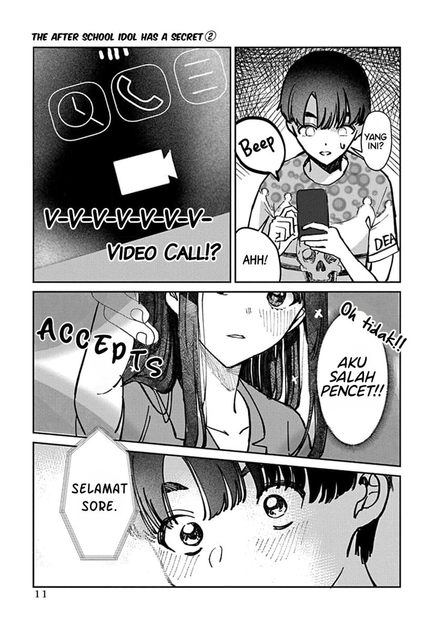 Houkago no Idol ni wa Himitsu ga aru Chapter 8 - Halaman 10