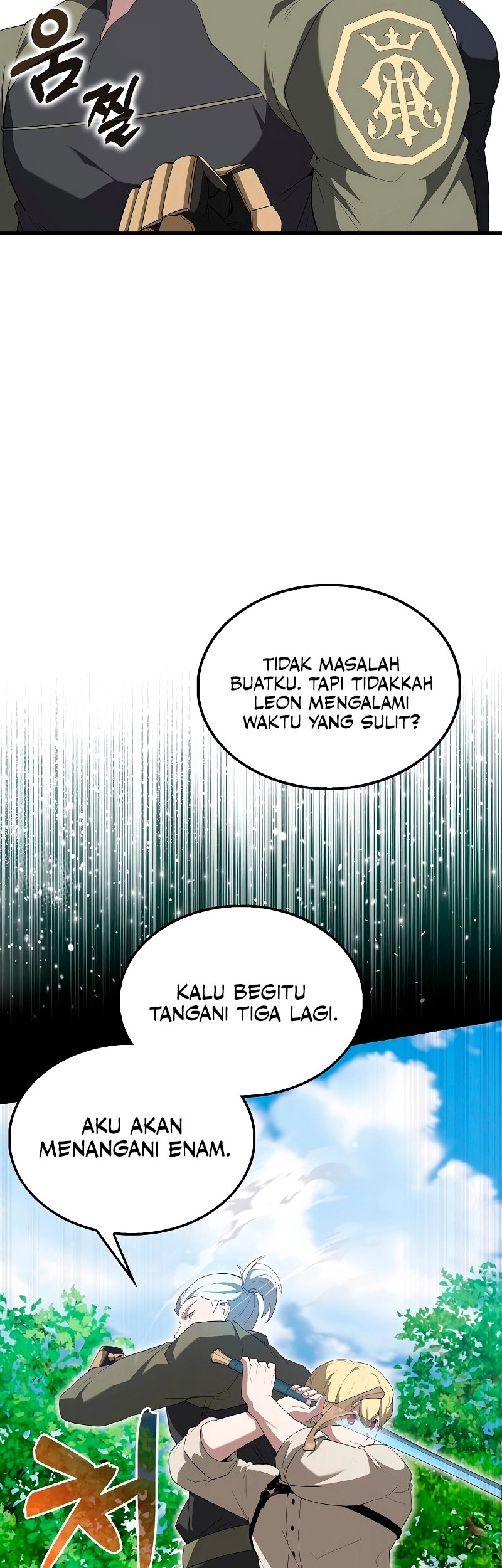 The Extra is Too Strong Chapter 52 halaman 35