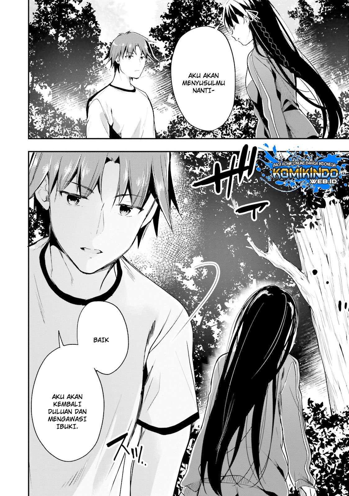 Youkoso Jitsuryoku Shijou Shugi no Kyoushitsu e Chapter 23 Gambar 18