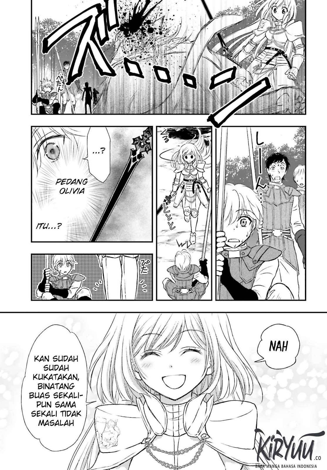 Shinigami ni Sodaterareta Shoujo wa Shikkoku no Tsurugi wo Mune ni Idaku Chapter 4 Gambar 15