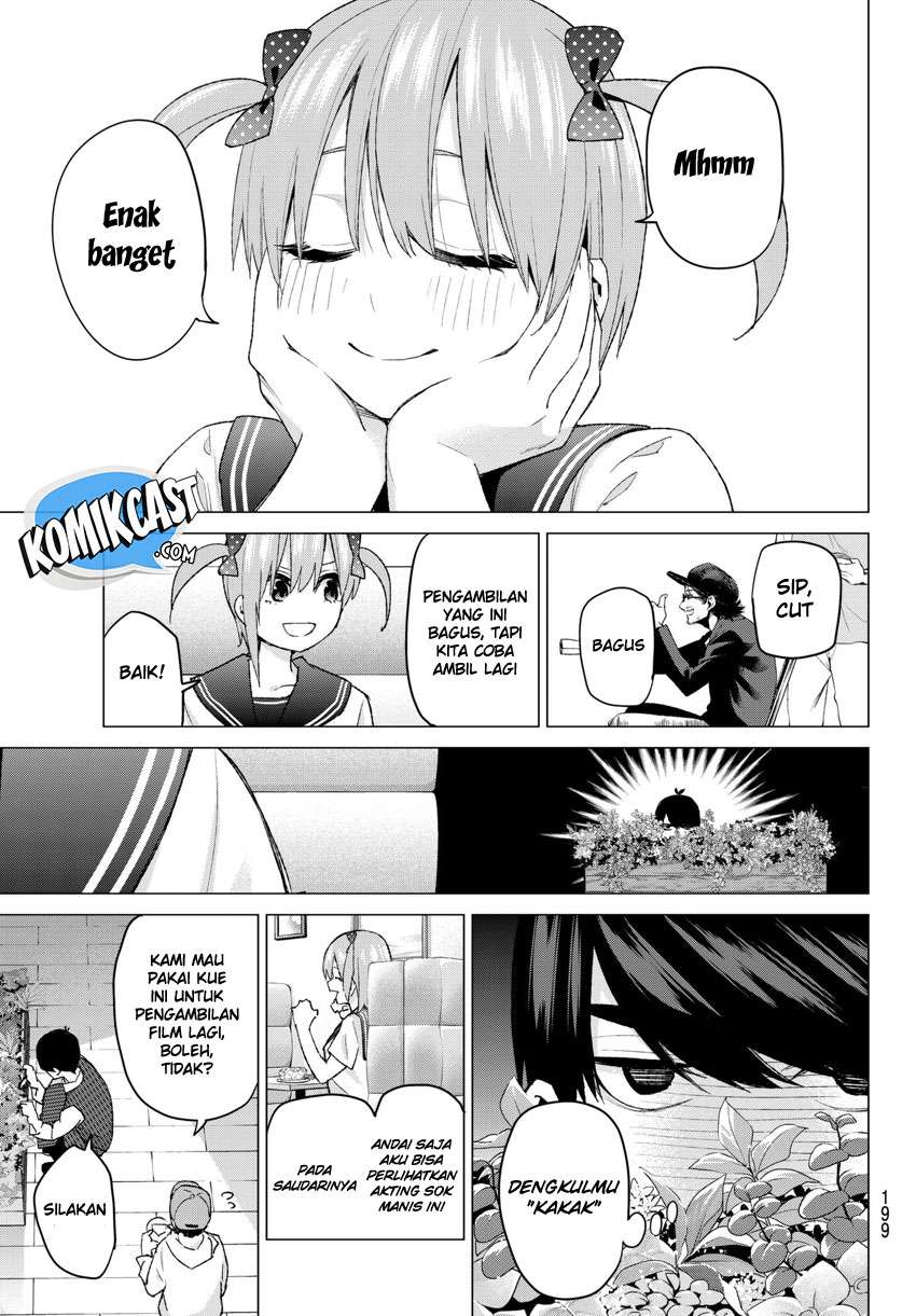 Go-toubun no Hanayome Chapter 53 Gambar 10