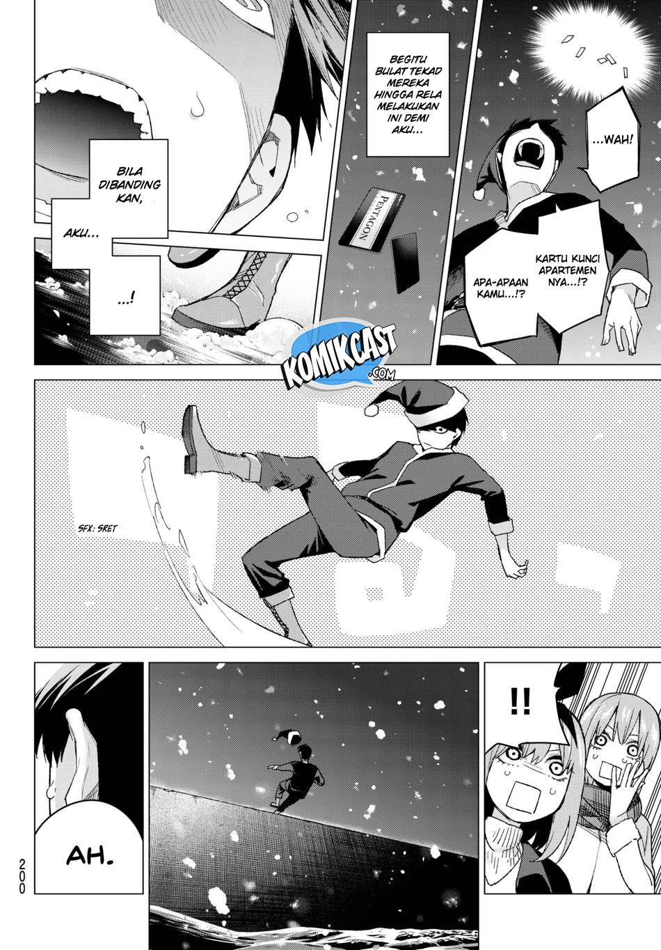 Go-toubun no Hanayome Chapter 50 Gambar 11
