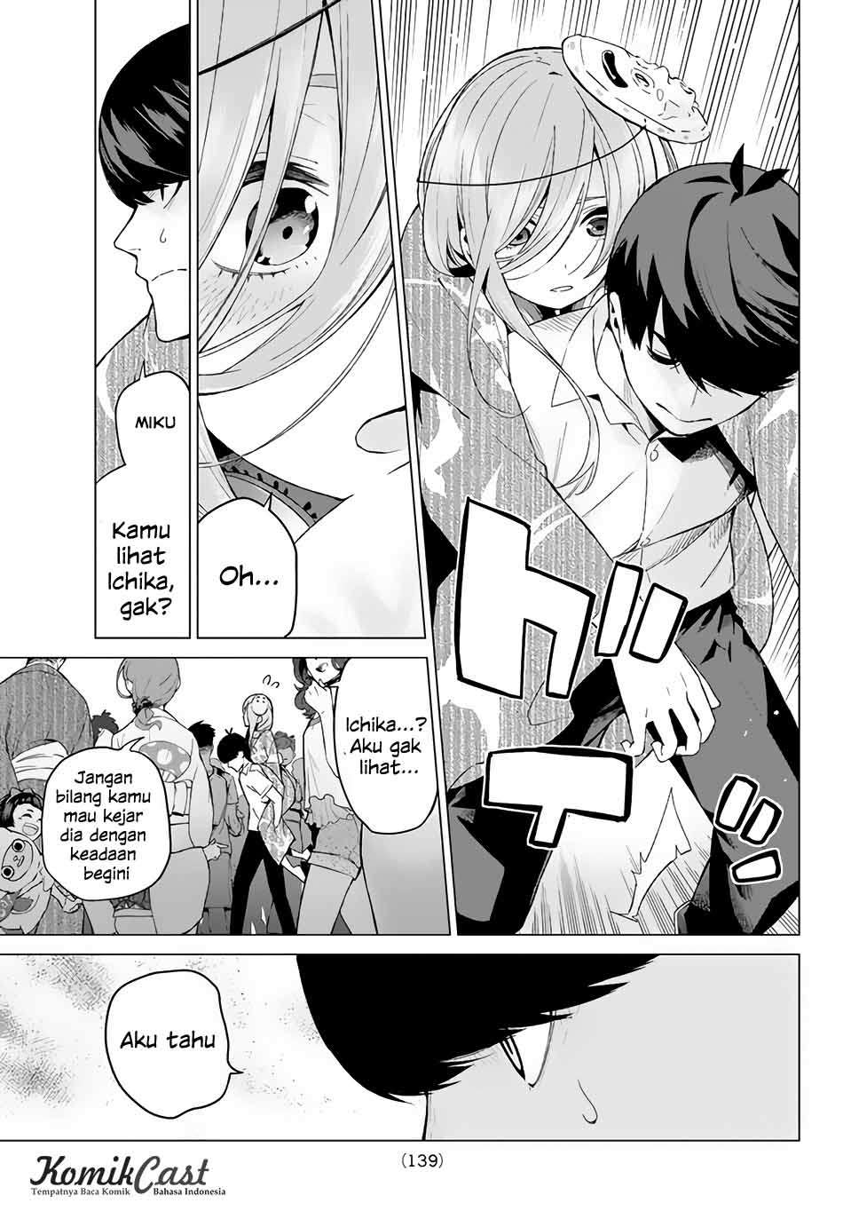 Go-toubun no Hanayome Chapter 9 Gambar 10