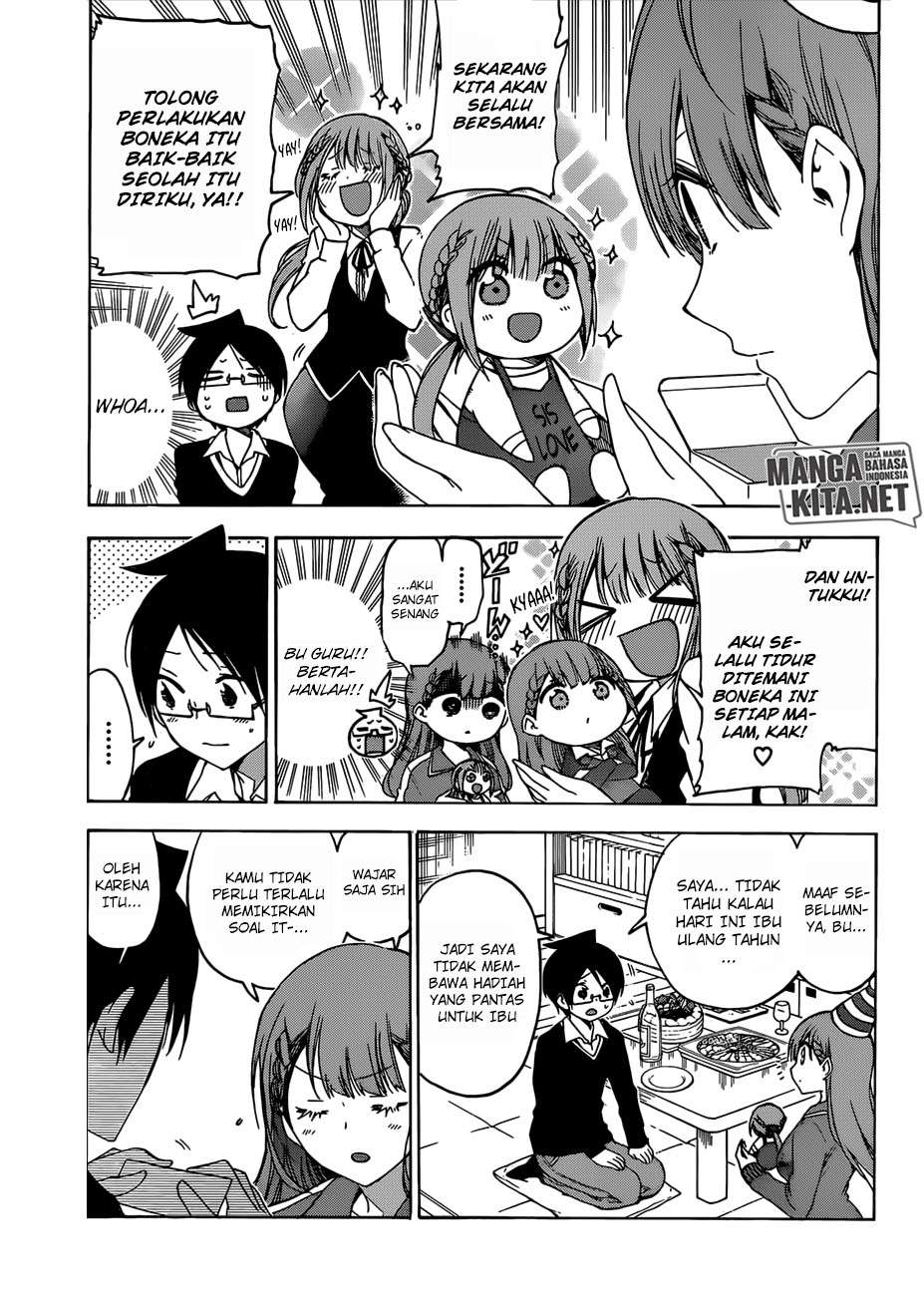 Bokutachi wa Benkyou ga Dekinai Chapter 122 Gambar 10