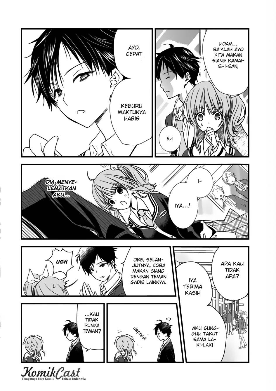 Class ga Isekai Shoukan sareta Naka Ore dake Nokotta n desu ga Chapter 01 Gambar 16