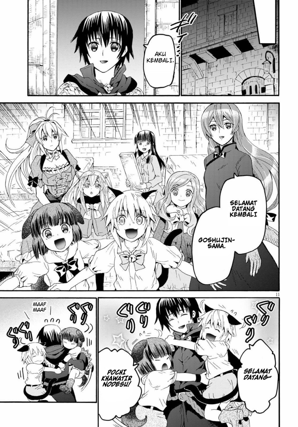 Death March kara Hajimaru Isekai Kyousoukyoku Chapter 64 Gambar 10