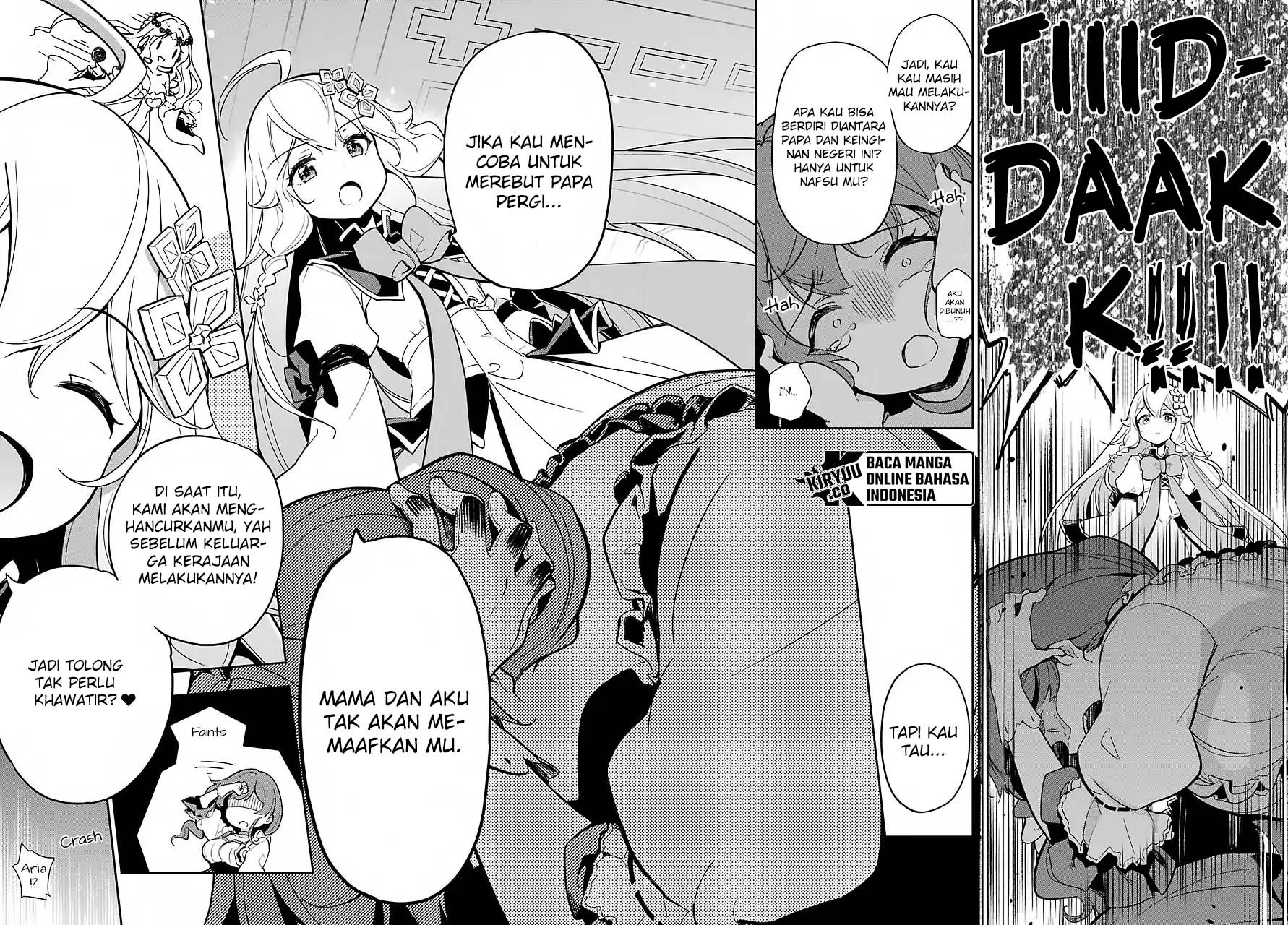 Chichi wa Eiyuu, Haha wa Seirei, Musume no Watashi wa Tenseisha Chapter 15 Gambar 15