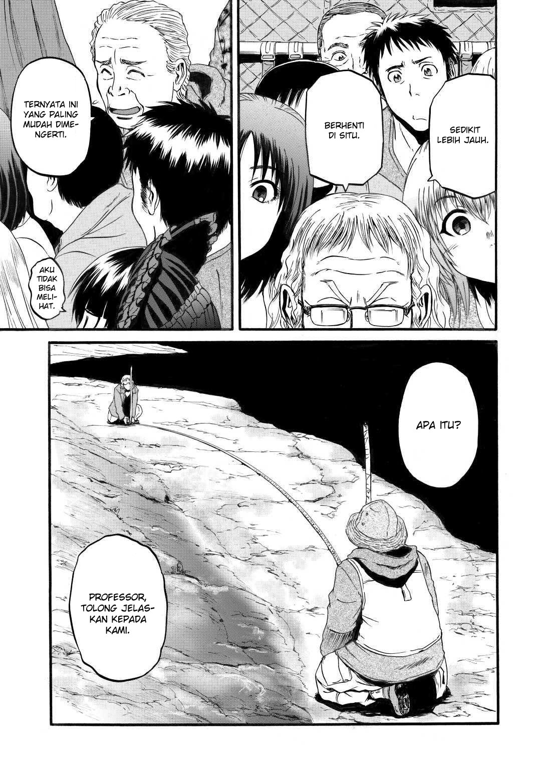 Gate – Jietai Kare no Chi nite Kaku Tatakeri Chapter 95 Gambar 19