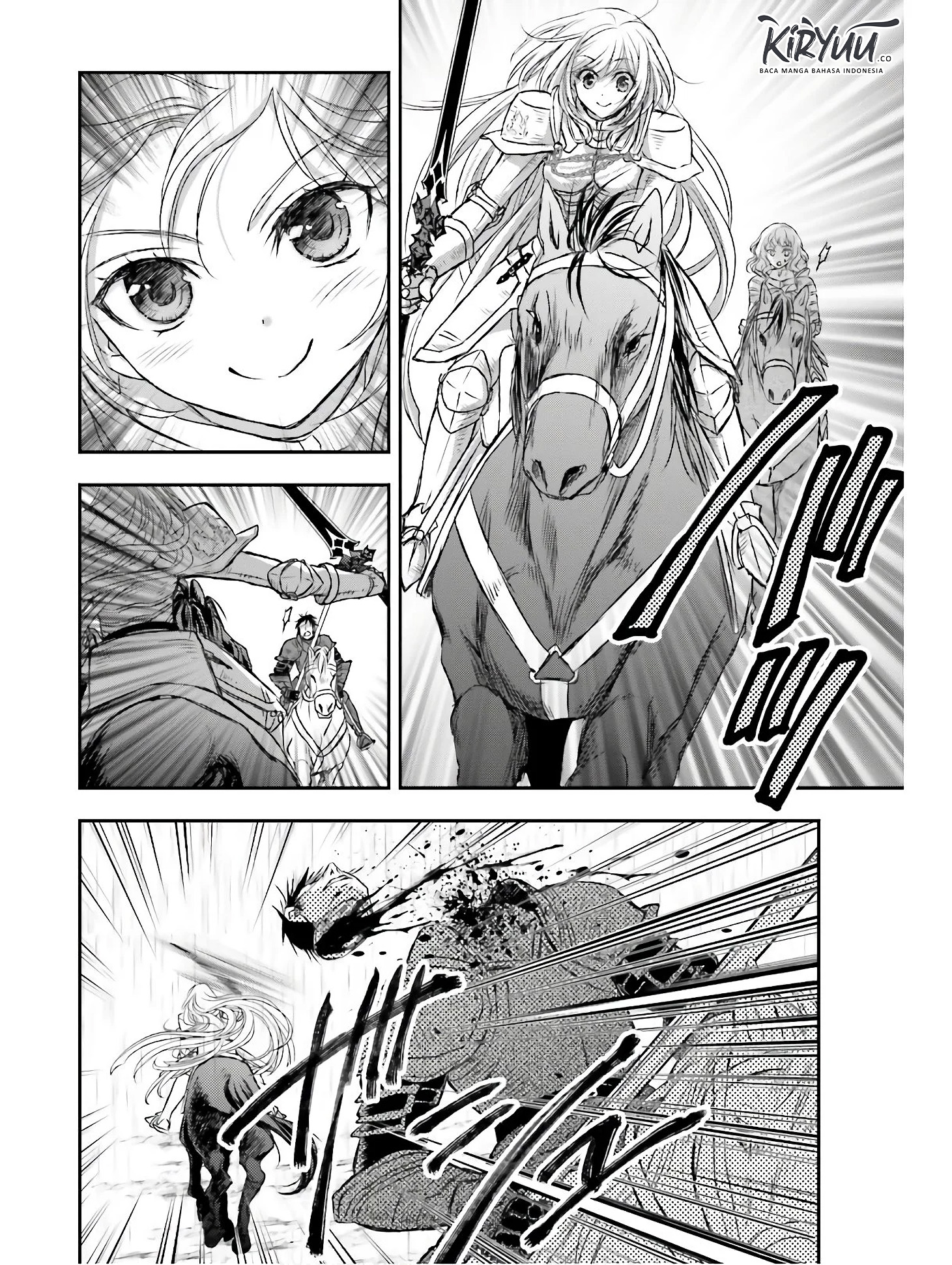 Shinigami ni Sodaterareta Shoujo wa Shikkoku no Tsurugi wo Mune ni Idaku Chapter 9 Gambar 14