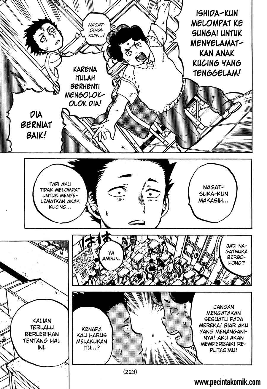 Koe no Katachi Chapter 15 Gambar 10