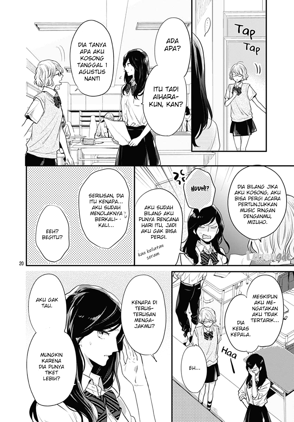 Koi wo Shiranai Bokutachi wa Chapter 4 Gambar 41
