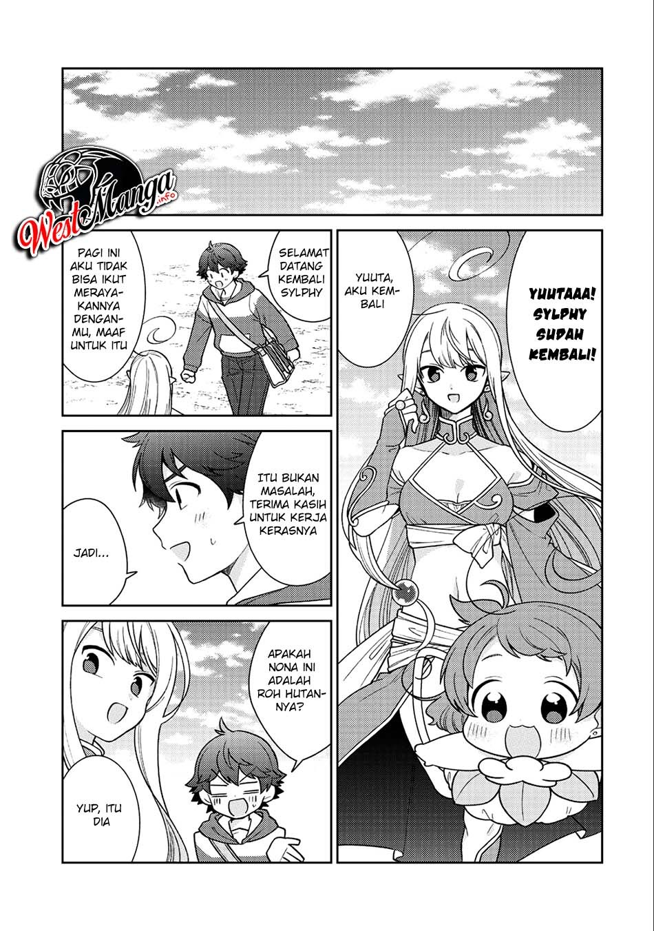Seirei-tachi no Rakuen to Risou no Isekai Seikatsu Chapter 16 Gambar 11