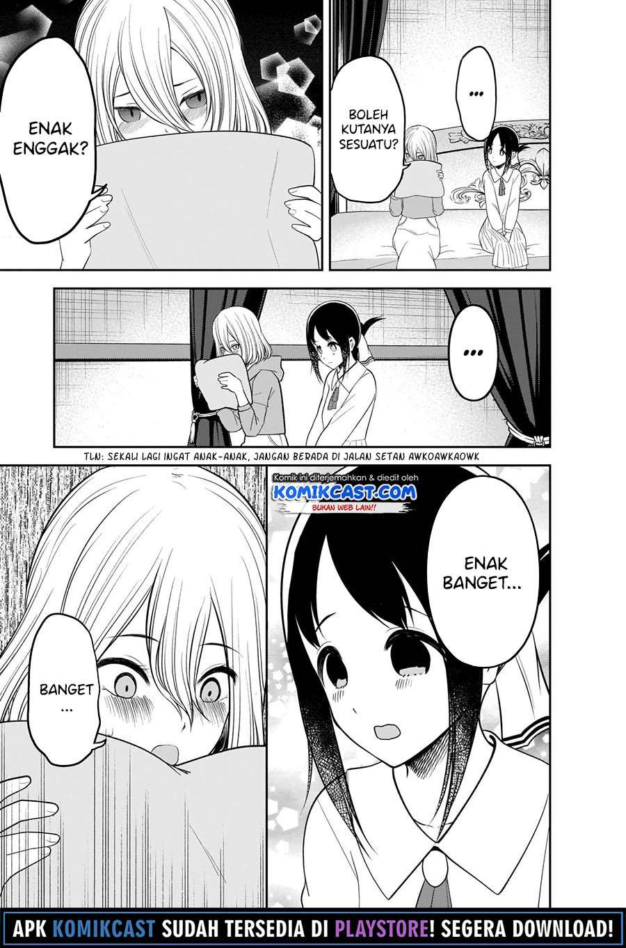 Kaguya-sama wa Kokurasetai – Tensai-tachi no Renai Zunousen Chapter 221 Gambar 10