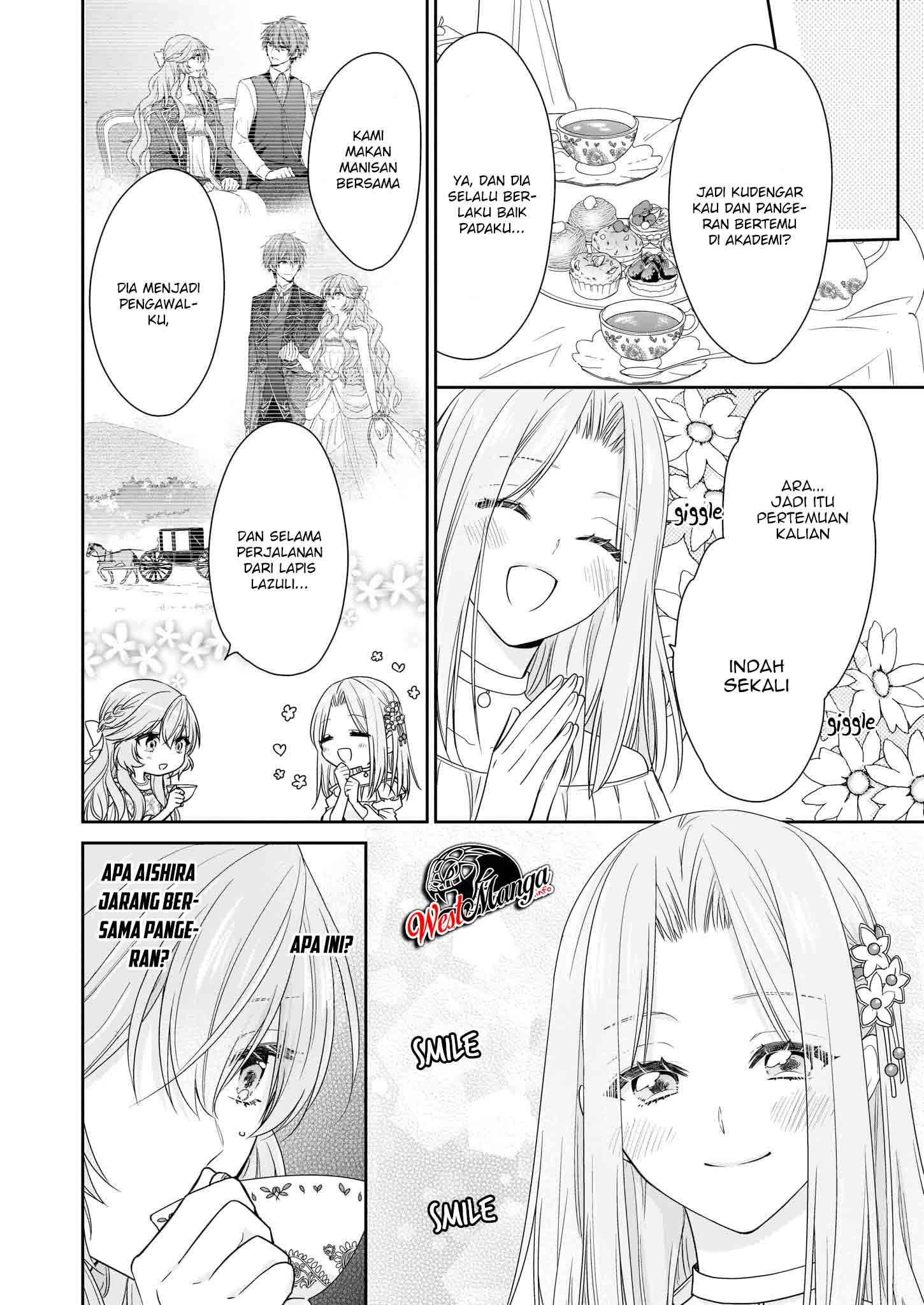 Akuyaku Reijou wa Ringoku no Outaishi ni Dekiai sareru Chapter 15 Gambar 15