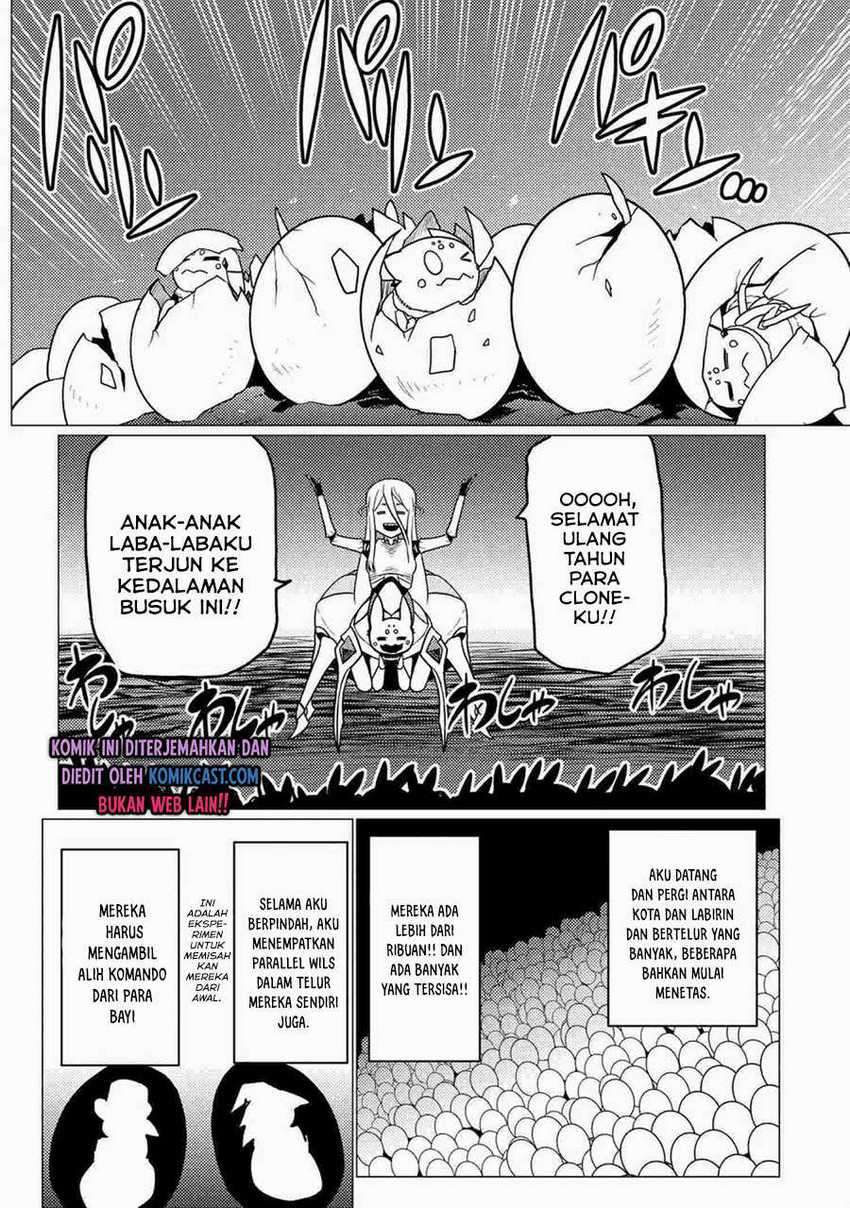 Kumo desu ga, Nani ka? Chapter 52.1 Gambar 10