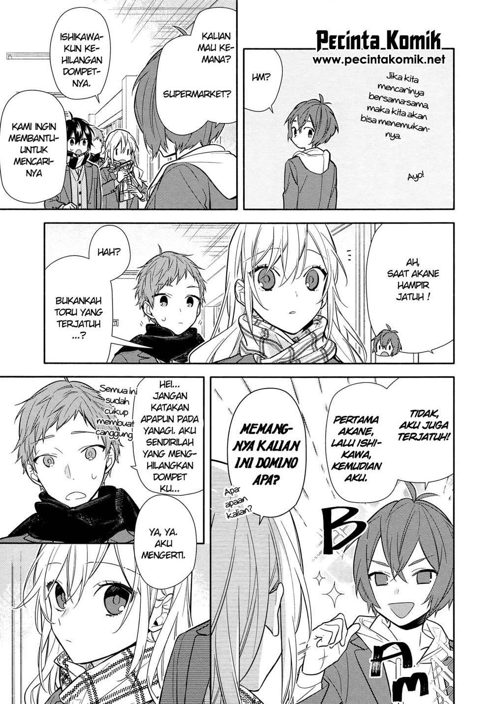 Horimiya Chapter 101 Gambar 14