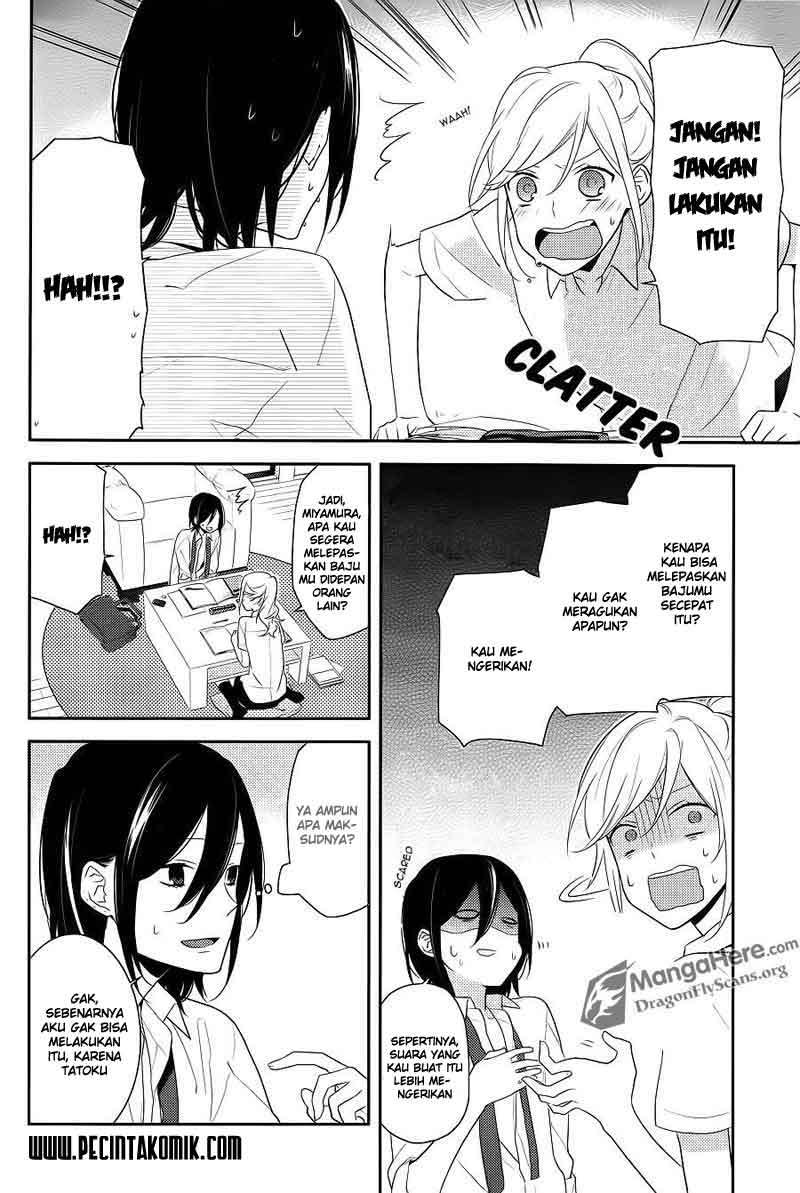 Horimiya Chapter 17 Gambar 12