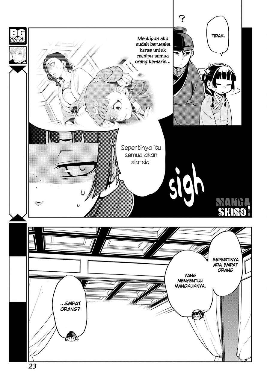 Kusuriya no Hitorigoto Chapter 9 Gambar 19