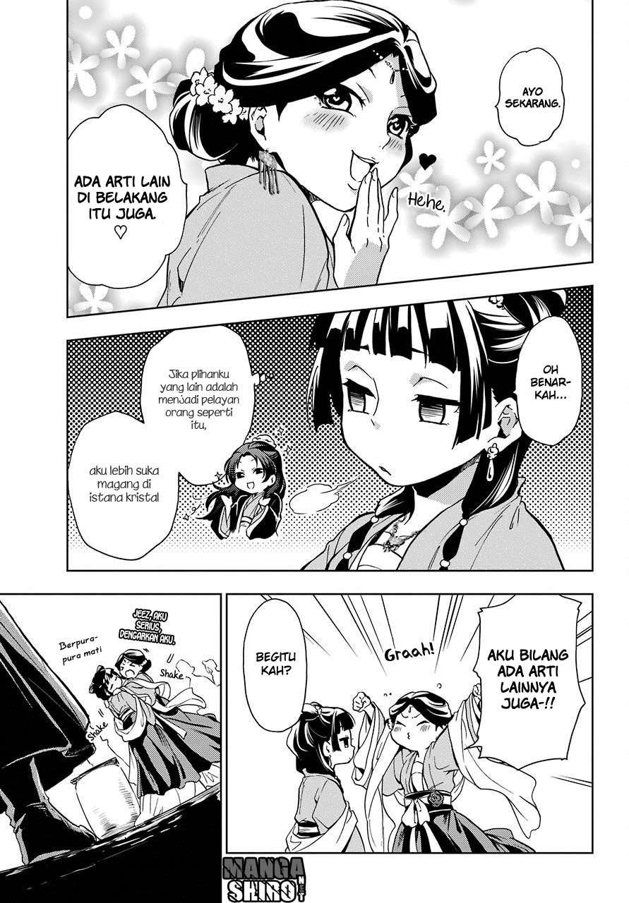 Kusuriya no Hitorigoto Chapter 7 Gambar 22