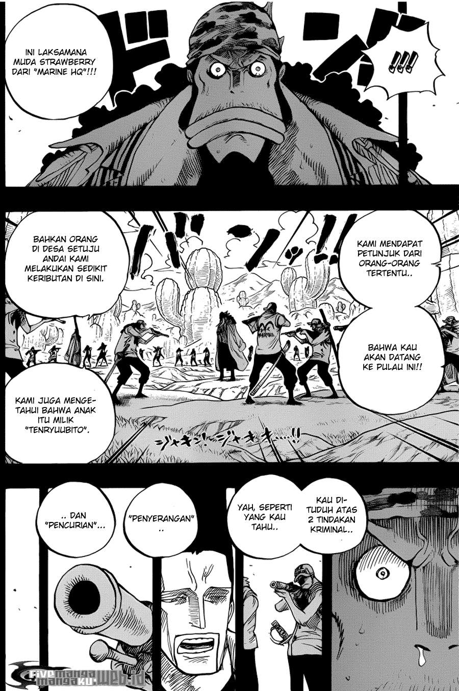 One Piece Chapter 623 Gambar 10
